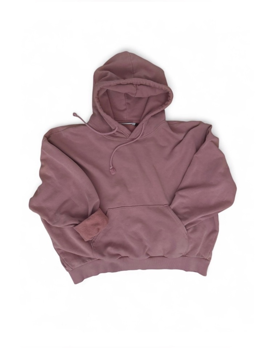 Weekday Alisa Hoodie Dusty Mauve Pink Oversized M